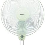 Havells 400Mm Swing Wall Fan | 4 Star, High-Performance, Wall Fan For Kitchen & Home, Smooth Oscillation, 100% Copper Motor | 3-Speed Control, 2-Year Warranty, 120 Ribs Guard | (Pack Of 1, Off White)