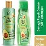 Hair & Care Pro Blend Damage Repair Combo | 300Ml Shampoo + 300Ml Oil |Avocado & Olive Oil(2 Items In The Set)