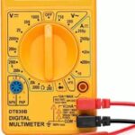 Ubod Multimeter Ac Dc Voltage Current (Dt-830D) Digital Multimeter(Yellow 2000 Counts)