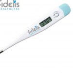 Fidelis Healthcare Alarm Digital Thermometer, Fever Temperature For Kids And Adult | 1 Year Warranty Baby Thermometer(White)