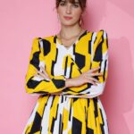 Sheetal Associates Casual Floral Print Women Yellow Top