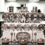 Kiaraa Pack Of 61 Stainless Steel Kiaraa Dinner Set(Silver)