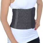 Orthowala Abdominal Tummy Belt Premium Range-Large-36-40 Inch Back / Lumbar Support(Grey)