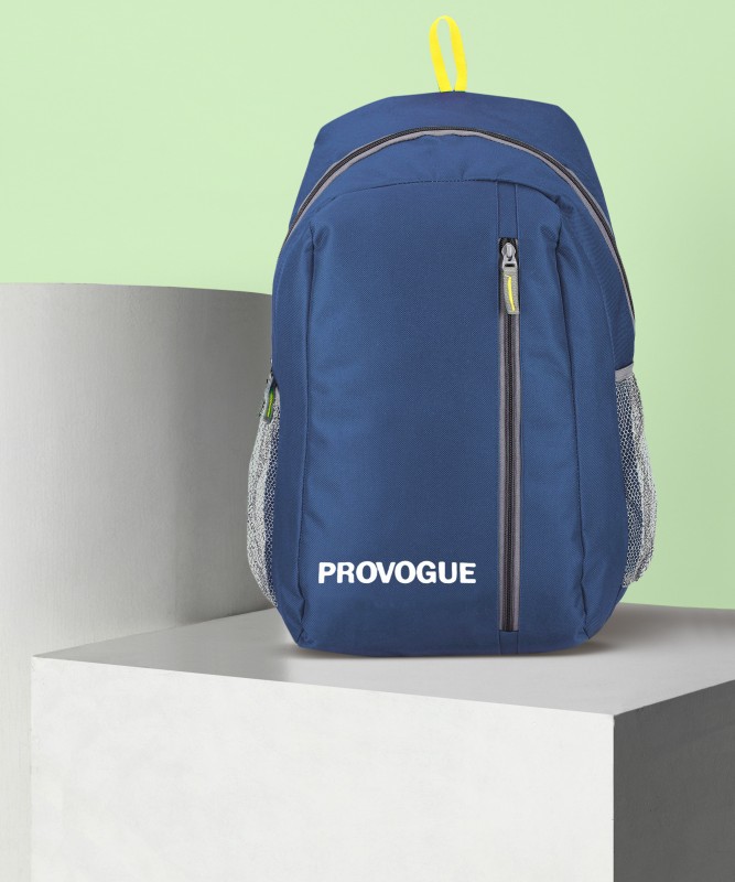 Provogue Daypack Bags 2 Compartment Backpack For Daily Use Library Office Outdoor Hiking 25 L Backpack(Blue)