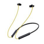 Realme Buds Wireless 3 In-Ear Bluetooth Headphones,30Db Anc, Spatial Audio,13.6Mm Dynamic Bass Driver,Upto 40 Hours Playback, Fast Charging, 45Ms Low Latency For Gaming,Dual Device Connection (Yellow)