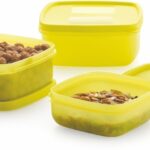 Master Cook Polypropylene Fridge Container  – 500 Ml, 330 Ml, 200 Ml(Pack Of 3, Yellow)