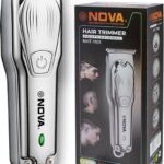 Nova Nht 1101 Trimmer 120 Min  Runtime 4 Length Settings(Silver)