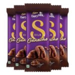 Cadbury Dairy Milk Silk Ganache Chocolate Bar, 58 Gram (Pack Of 5), 290 Gram