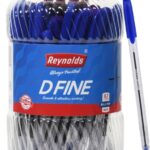 Reynolds D Fine Ball Pen(Pack Of 70, Ink Color – Blue)