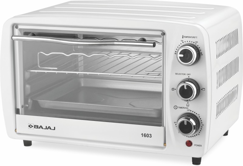 Bajaj 16-Litre 1603 16L Oven Toaster Grill (Otg)(White)