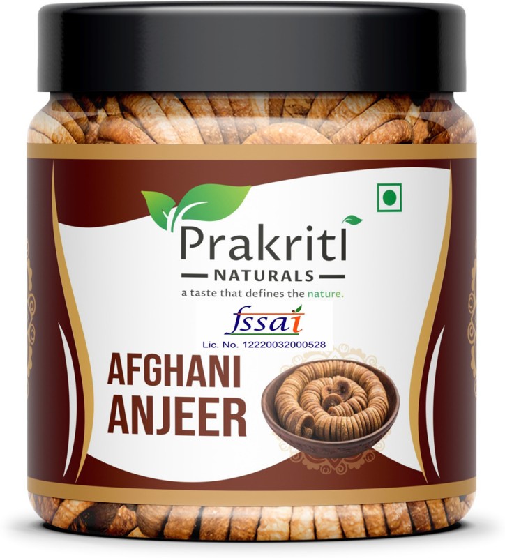 Prakriti Naturals Premium Afghani Anjeer , Dried Figs Figs(1000 G)