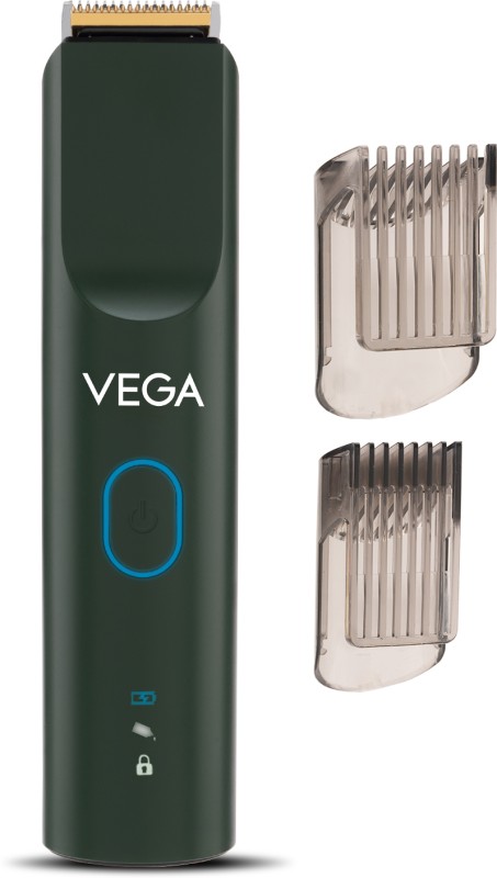 Vega Vhth-36 Fully Waterproof Trimmer 160 Min  Runtime 40 Length Settings(Green)