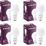 Bajaj Ivora Hb Led Lamp 12W Cdl B22 | Energy Efficient | Short Circuit & Open Circuit Protection | Environmental Friendly | Ir, Uv Free | Led Bulb For Home | (Pack Of 4) | 1 Yr Warranty