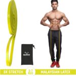 Slovic Yellow (3-7 Kg) For Workout | Gym Band | Heavy Duty Material Resistance Band(Yellow, Pack Of 1)