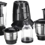 Lifelong Llmg756 750 Watt Juicer Mixer Grinder, 5 Jars For Grinding, Mixing, And Juice At Home, Juicer With Fruit Filter, Chutney/Masala Storage Jar (1 Year Warranty, Black)