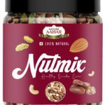 Nature Aahar Premium Dryfruitmix Cashew ,Almond,Raisins,Dates,Mixed Dried Fruits(500Gm)(500 G)