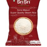 Sri Sri Tattva Sona Masuri Super Quality  Sona Masoori Rice (Full Grain, Steam)(26 Kg)