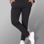 Lishaday Regular Fit Men Black Trousers