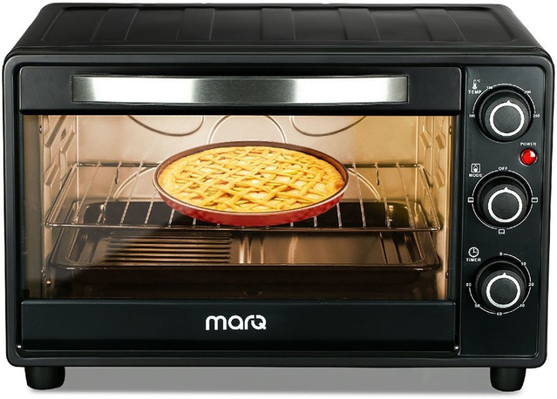 Marq By Flipkart 26-Litre With 4 Skewers And Inbuilt Light Oven Toaster Grill (Otg)(26Aotmqb, Black)