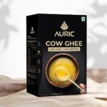 Auric Lab Certified Cow Ghee 1L | 100% Pure And Natural | Desi Ghee | Highly Nutritious | Helps Keep Your Heart Healthy | Boost Immunity & Energy, 1.10 Kg