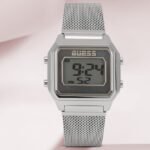 Guess Black Dial Digital Watch  – For Women