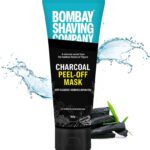 Bombay Shaving Company Charcoal Peel Off Mask | Face Pack For Detan & Blackhead Removal(100 G)