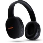 Triggr Trinity 1 With 40Mm Drivers, Fast Charging, 50H Battery, Rubber Finish, V5.4 Bluetooth(Midnight Black, On The Ear)