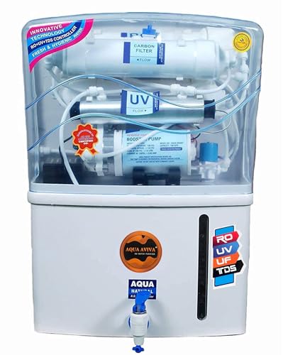 Aqua Ro Water Purifier + Ro + Uf + Uv + Tds Controller|| Copper + Alkaline Purifier || 12 Leter Water Purifier For Home & Kitchen, Schools, Hospital