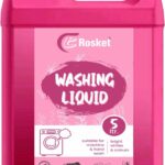 Erosket Washing Machine Liquid Detergent Top Load And Front Load -Pink (5 Ltr) Multi-Fragrance Liquid Detergent(5 L)