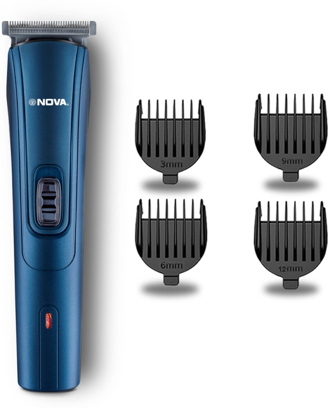 Nova Nht 1039/05 Usb Trimmer 45 Min  Runtime 4 Length Settings(Blue)