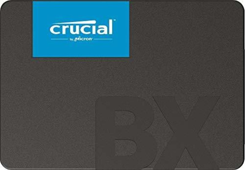 Crucial Bx500 480 Gb Laptop, Desktop Internal Solid State Drive (Ssd) (Ct480Bx500Ssd1)(Interface: Sata, Form Factor: 2.5 Inch)