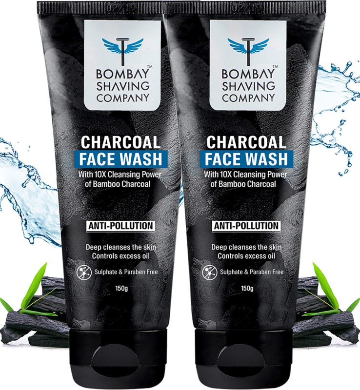 Bombay Shaving Company Charcoal For Men With Excess Oil Control Face Wash(300 G)