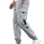 Track Pant For Men || Track Pants || Plain Track Pant (Track-06-08) (In, Alpha, S, Grey)