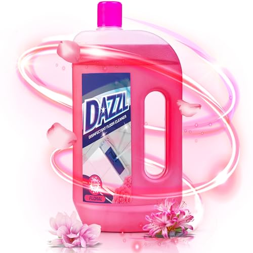 Dabur Dazzl Floor Cleaner (Floral) – 975Ml | Kills 99.9% Germs | Disinfectant Surface Cleaner