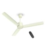 Havells 1200Mm Ambrose Slim Bldc Ceiling Fan | Premium Finish Decorative Fan, Remote Control, High Air Delivery | 5 Star Rated, Upto 60% Energy Saving | 2+1* Year Warranty | (Pack Of 1, Bianco)