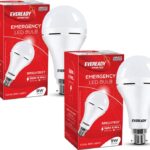 Eveready 9W Inverter Bulb Pack Of 2 4 Hrs Bulb Emergency Light(White)