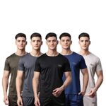 Vimal Jonney Regular Fit Multicolor Mens Tshirts(Pack Of 5) Vimal63024