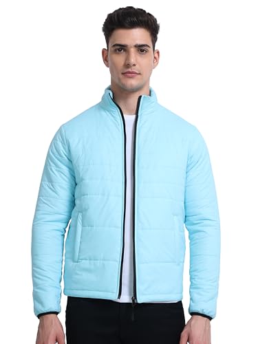 Scott International Winter Jacket For Men Bomber Jacket Mens Nylon Quilted Standard Length Puffer Jacket Full Sleeve Mens Jacket Monsoon Jackets For Men