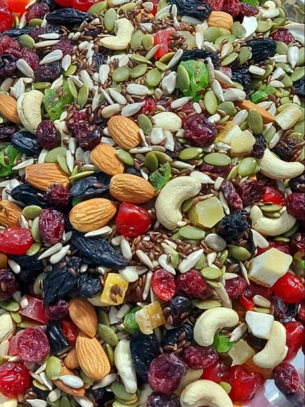 Dhawak Dry Fruits Nutmix Mix Seeds And Dry Fruits For Eating |Healthy Snacks Assorted Seeds & Nuts(1 Kg)