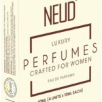 Neud Luxury Perfume Gift Set For Women, Long Lasting Fragrance, 4X10Ml Eau De Parfum  –  40 Ml(For Women)