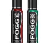 Fogg Masti Punch & Rush No Gas Body Spray  –  For Men(300 Ml, Pack Of 2)