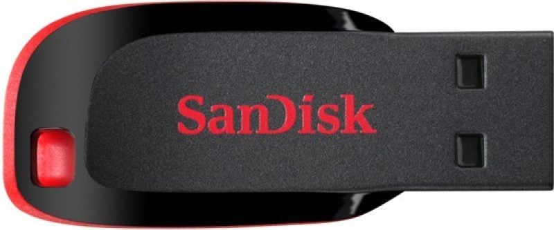 Sandisk Cruze Blade Sdcz50 64 Gb Pen Drive(Red, Black)