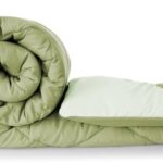 Bsb Home Snuggle Up 2.O Monsoon/All Season Solid Reversible Double Bed Microfiber Comforter Blanket | Quilt | Dohar | Rajaai | Duvets – (220 Gsm, Light Green)