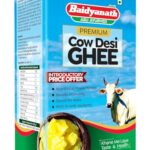 Baidyanath Cow Desi Ghee For Better Digestion And Immunity | | Naturally Improves Digestion And Boosts Immunity | 1L