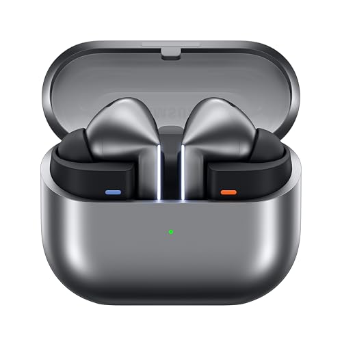 Samsung Galaxy In Ear Buds 3 Pro (Silver) With Galaxy Ai | Adaptive Anc | Real-Time Interpreter | 24-Bit Hi-Fi Audio | Up To 37H Battery | Ip57