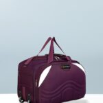 Sd Star (Expandable) Fabric Travel Duffel Bags For Men And Women Duffel With Wheels (Strolley)