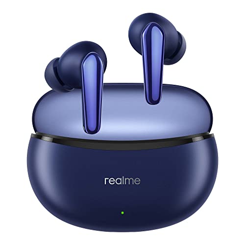 Realme Buds Air 3 Neo True Wireless In-Ear Earbuds With Mic, 30 Hrs Playtime With Fast Charging And Dolby Atmos Support (Starry Blue)