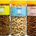 41 Foods Premium Dry Fruits & Nuts Combo Of Healthy Fresh Raw Whole Cashew Real Californian Almond Long Green Raisins (150Gm X 3) 450G | Badam Kaju Kishmish | Nutritious & Delicious Mixed Dry Fruit Jar Pack Anytime Snacks Rich In Protein, Magnesium, Phosphorus, Potassium And Dietary Fibre.