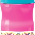 Milton Kool Buddy 600 Plastic Insulated Water Bottle With Straw For Kids, Pink 500 Ml Bottle(Pack Of 1, Pink, Plastic)