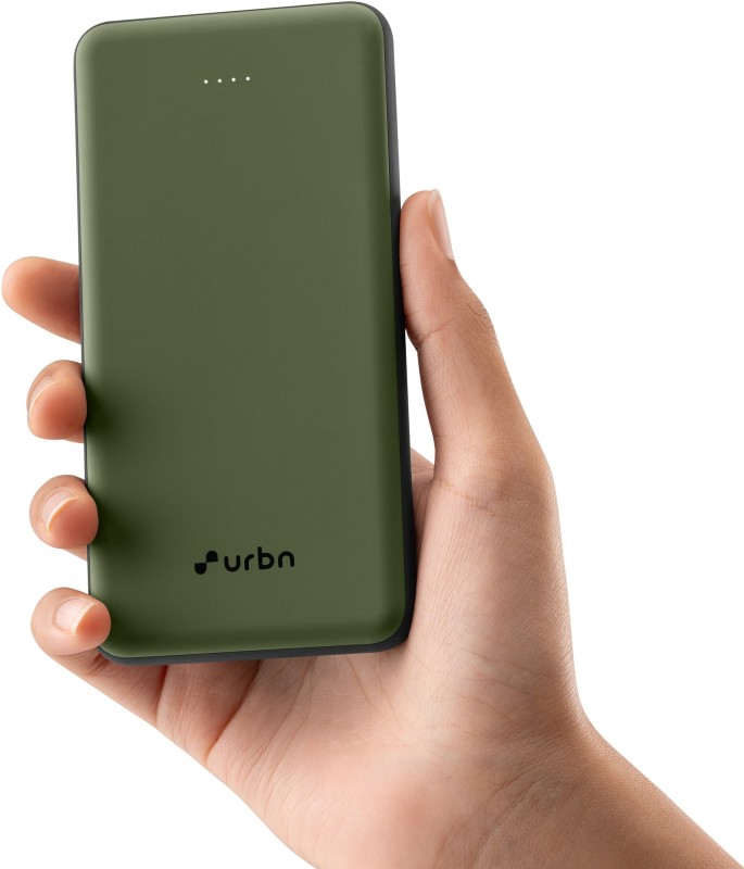 Urbn 10000 Mah 12 W Power Bank(Camo, Lithium Polymer, Fast Charging For Mobile)